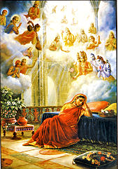 Die Gebete der Halbg&ouml;tter an Krishna im Mutterleib